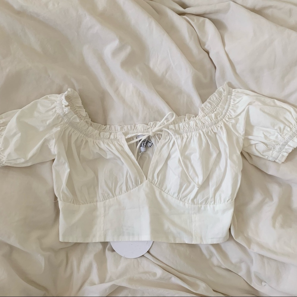 Princess Polly AshlinTop (White Blouse)